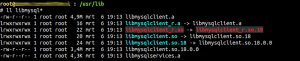 Missing libmysqlclient_r.so