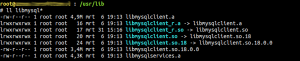 Fixed libmysqlclient_r.so